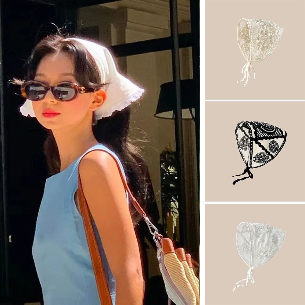 Headband Summer Knit - Yeni Moda Fransız Pastoral Tarzı Üçgen