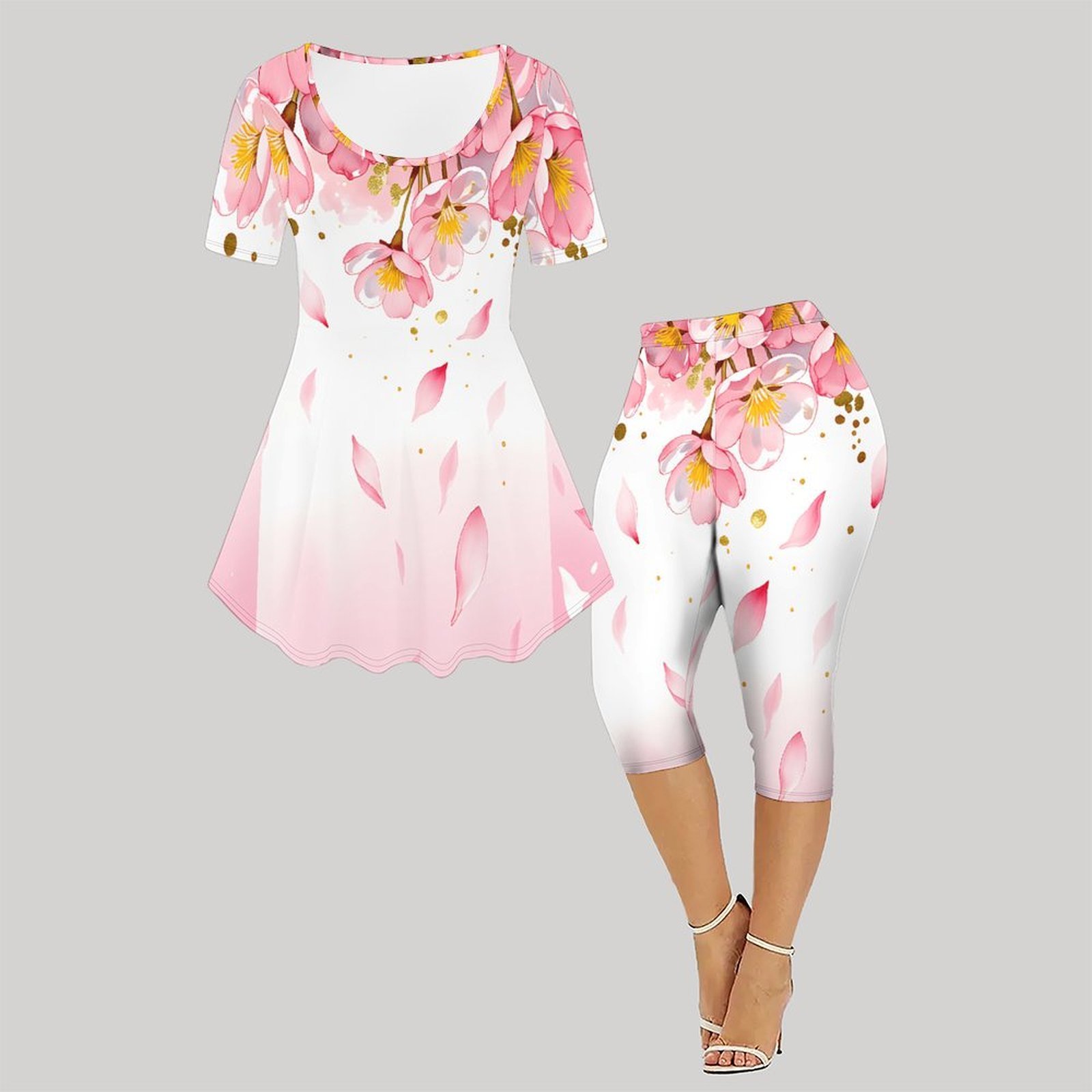 2 adet Vintage Baskı İki Parça - Romper Floral Print incelemesi ve fiyatı