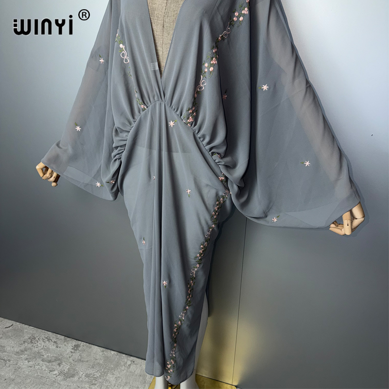WINYI V Yaka Kadın Kaftan Elbi - Cover Up Kaftan incelemesi ve fiyatı