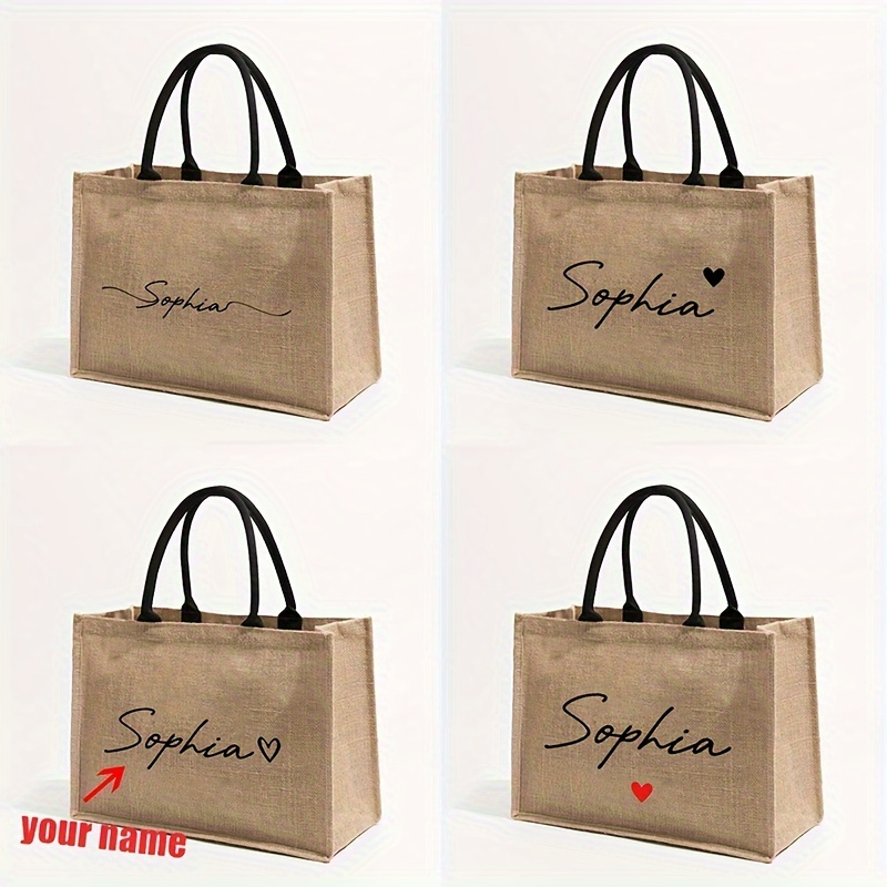Özel İsim Desenli Alışveriş Ki - Tote Bag Beach incelemesi ve fiyatı