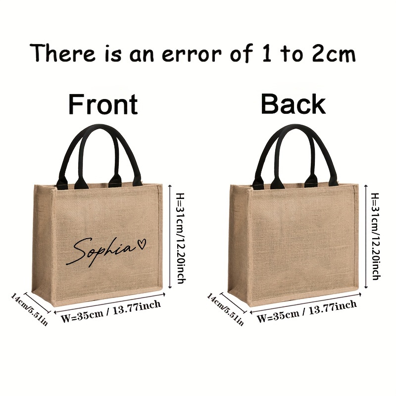 Özel İsim Desenli Alışveriş Ki - Tote Bag Beach incelemesi ve fiyatı