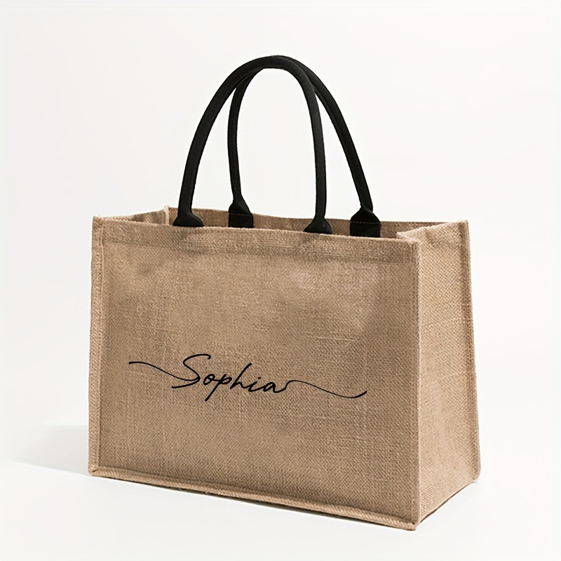 Özel İsim Desenli Alışveriş Ki - Tote Bag Beach incelemesi ve fiyatı