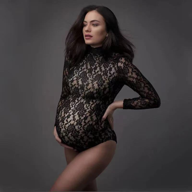 Dantel Hamile Fotoğrafçılığı S - Romper Floral Print incelemesi ve fiyatı