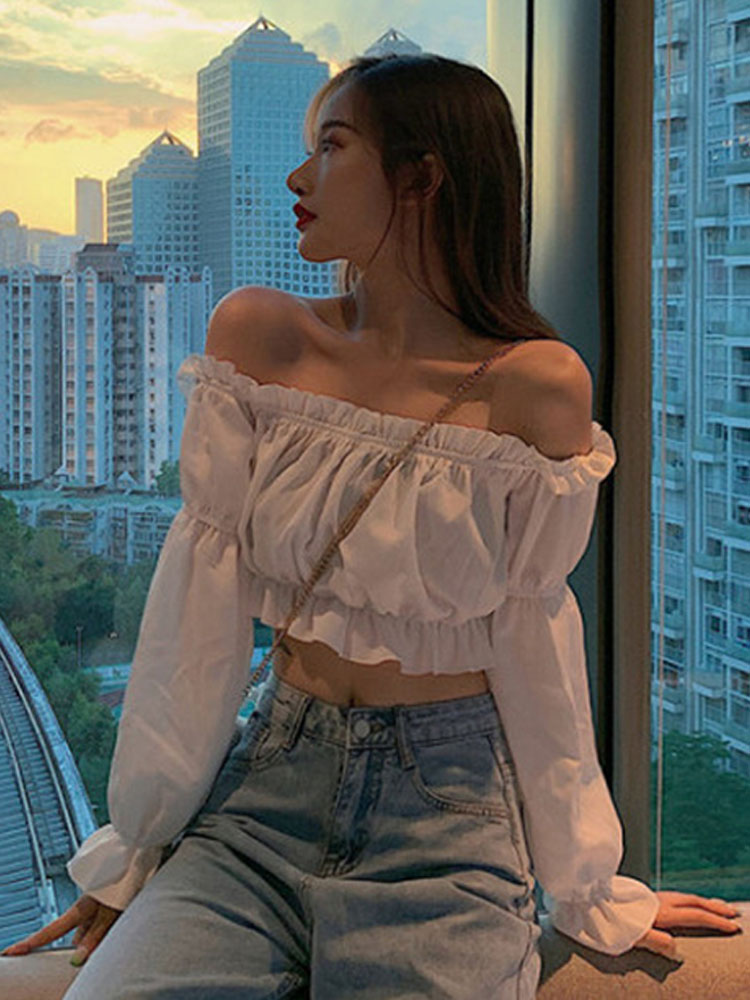 Kadın Üst Seksi Bluz Kapalı Om - Crop Top Crochet incelemesi ve fiyatı