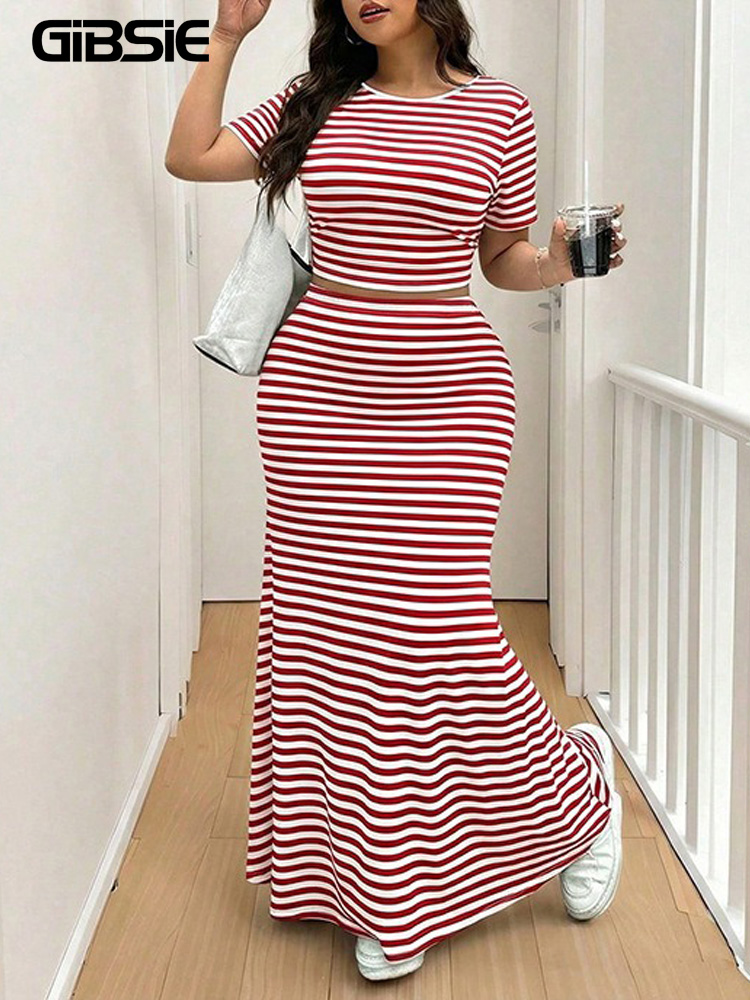 GIBSIE Artı Boyutu Çizgili O-B - Crop Top Crochet incelemesi ve fiyatı